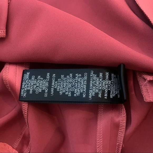 𝅺max & Cleo burnt orange cocktail dress size 2 - Picture 11 of 12